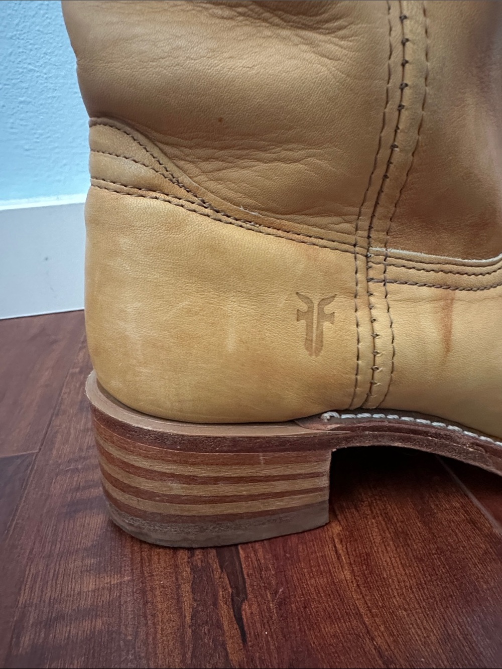 Frye Campus Boot 14L Banana Size 8.5 - Picture 2 of 11